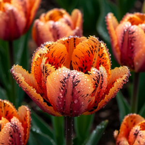 Тюльпан Литл Джем купить по цене от 199р. в интернет-магазине «Посадика» с доставкой почтой в в Гдове и по всей России – [изображение №1].