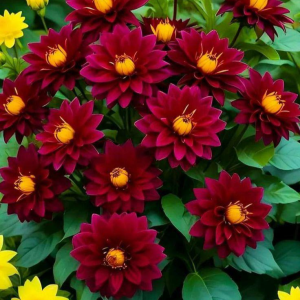 Георгин Вуцапо купить по цене от 327р. в интернет-магазине «Посадика» с доставкой почтой в в Гдове и по всей России – [изображение №1].